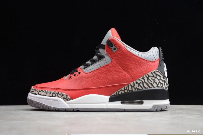 3 Red Jordan Cement CK5692-600 Air 0801